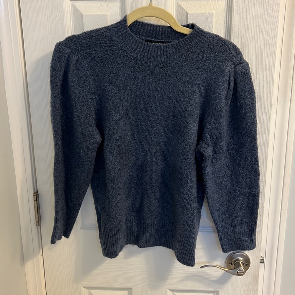Saks Fifth Avenue brand blue sweater